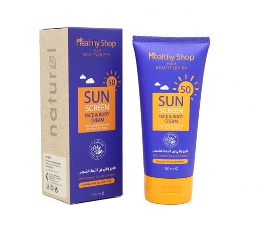 Healthy Shop Sun Screen Face & Body Cream - Blossox