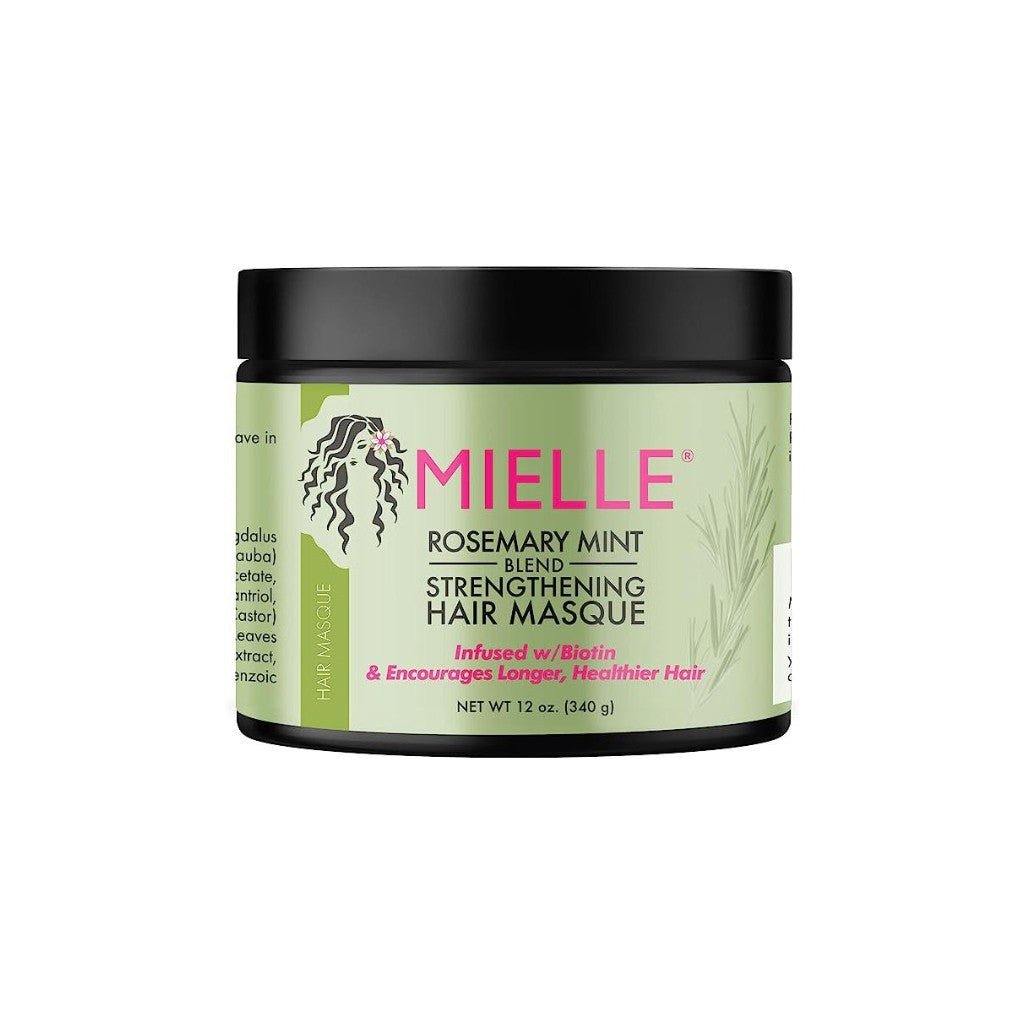 Mielle Organics Rosemary Mint Strengthening Hair Masque / Mask - Blossox